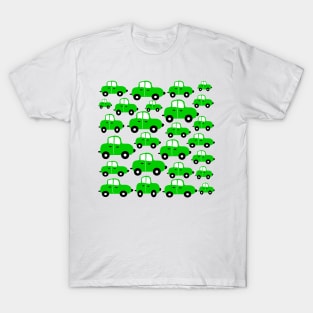 Cute green motorcars T-Shirt